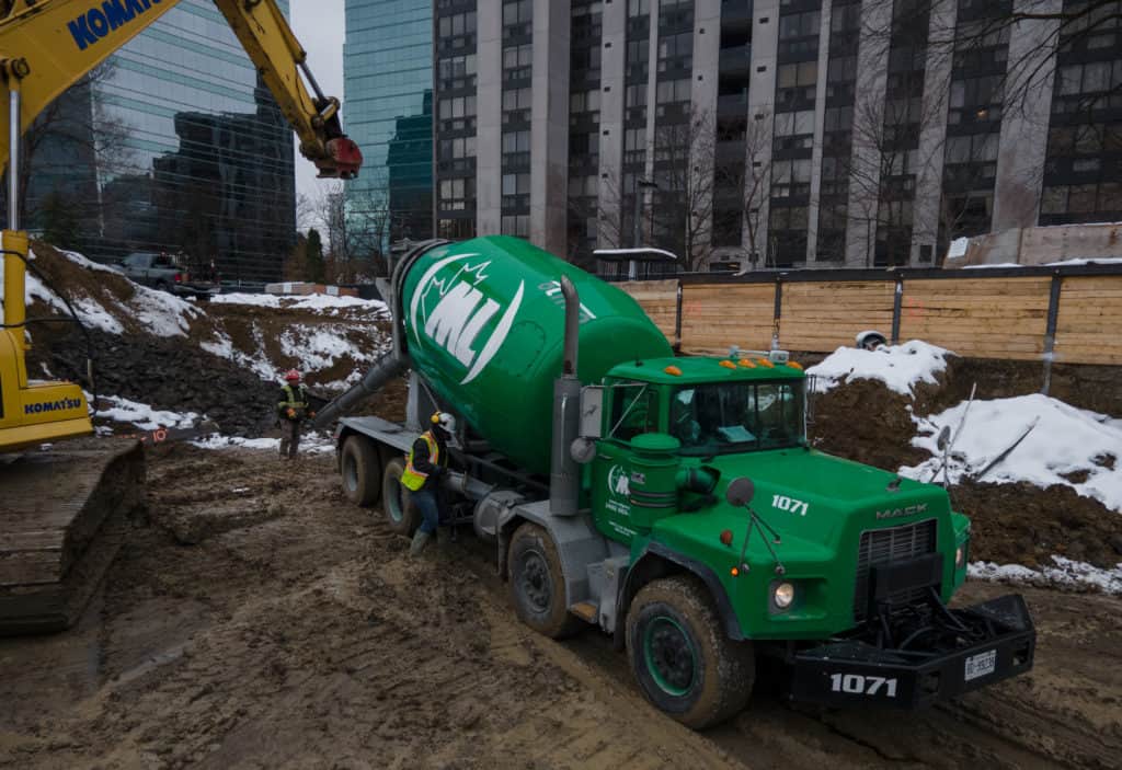 ML Group concrete truck